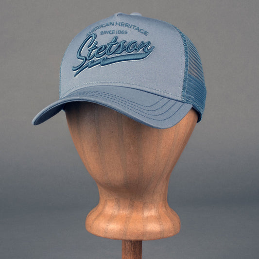 StetsonTrucker Cap American Heritage Classic Dusty BlueTrucker CapBritish Parts Luzern