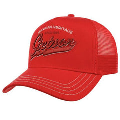 StetsonTrucker Cap American Heritage Classic Fire RedTrucker CapBritish Parts Luzern