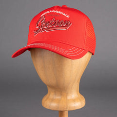 StetsonTrucker Cap American Heritage Classic Fire RedTrucker CapBritish Parts Luzern