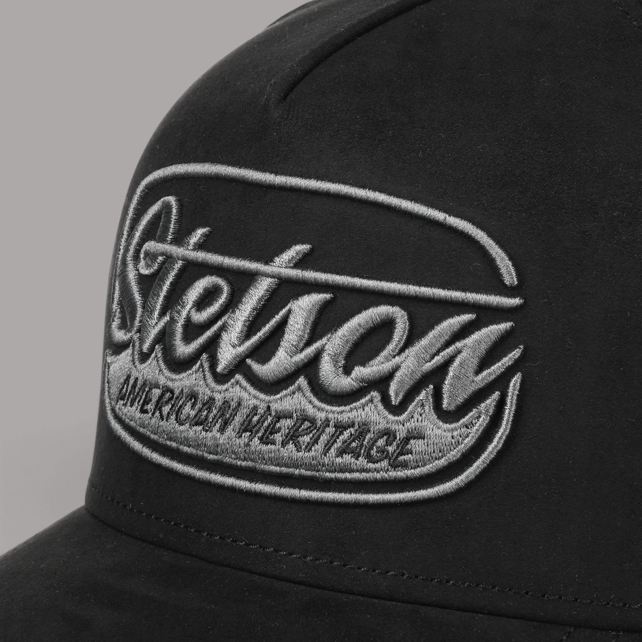 StetsonTrucker Cap Black on BlackTrucker CapBritish Parts Luzern