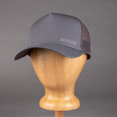 StetsonTrucker Cap Cotton greyTrucker CapBritish Parts Luzern