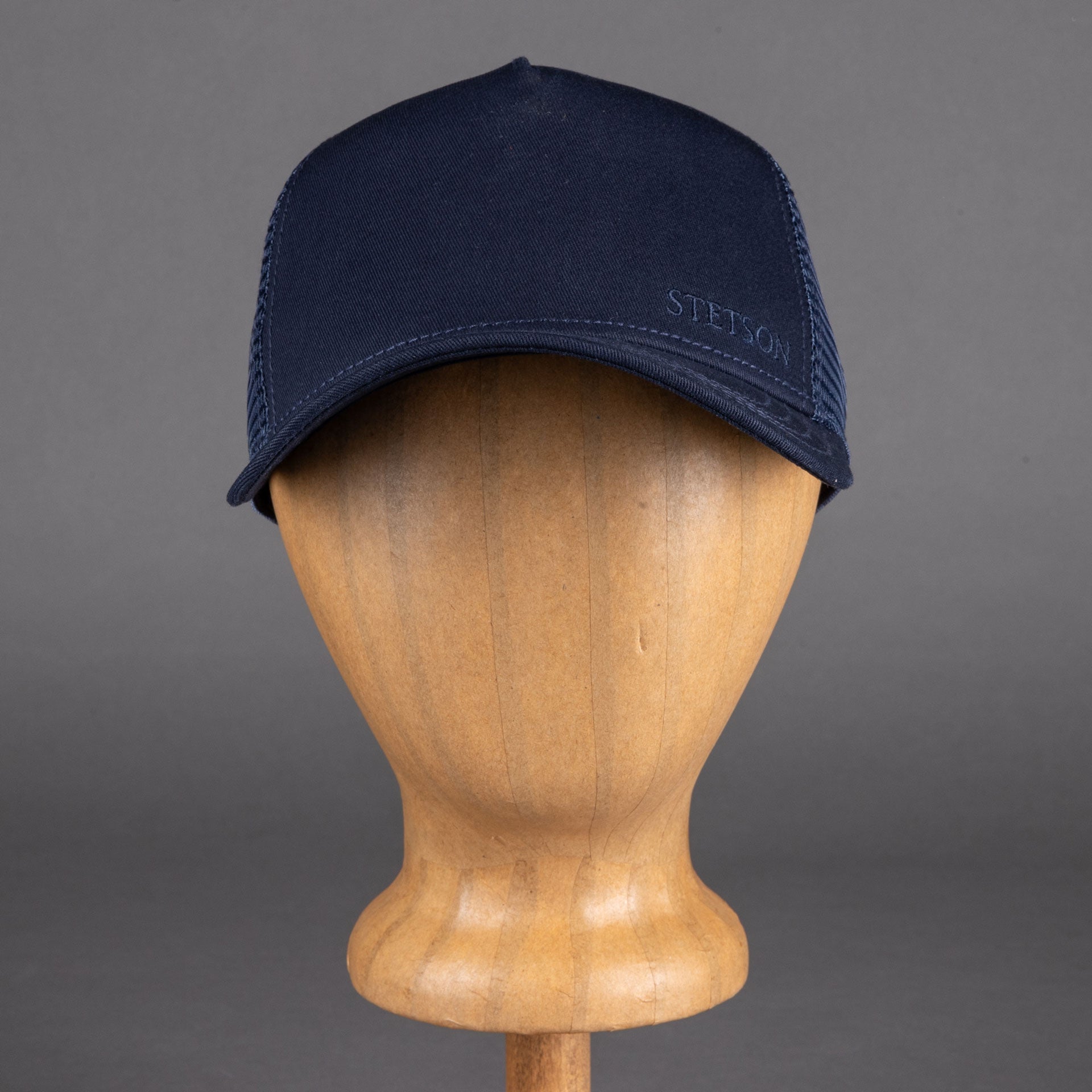 Casquette Stetson Trucker en coton bleu marine Casquette Trucker British Parts Lucerne