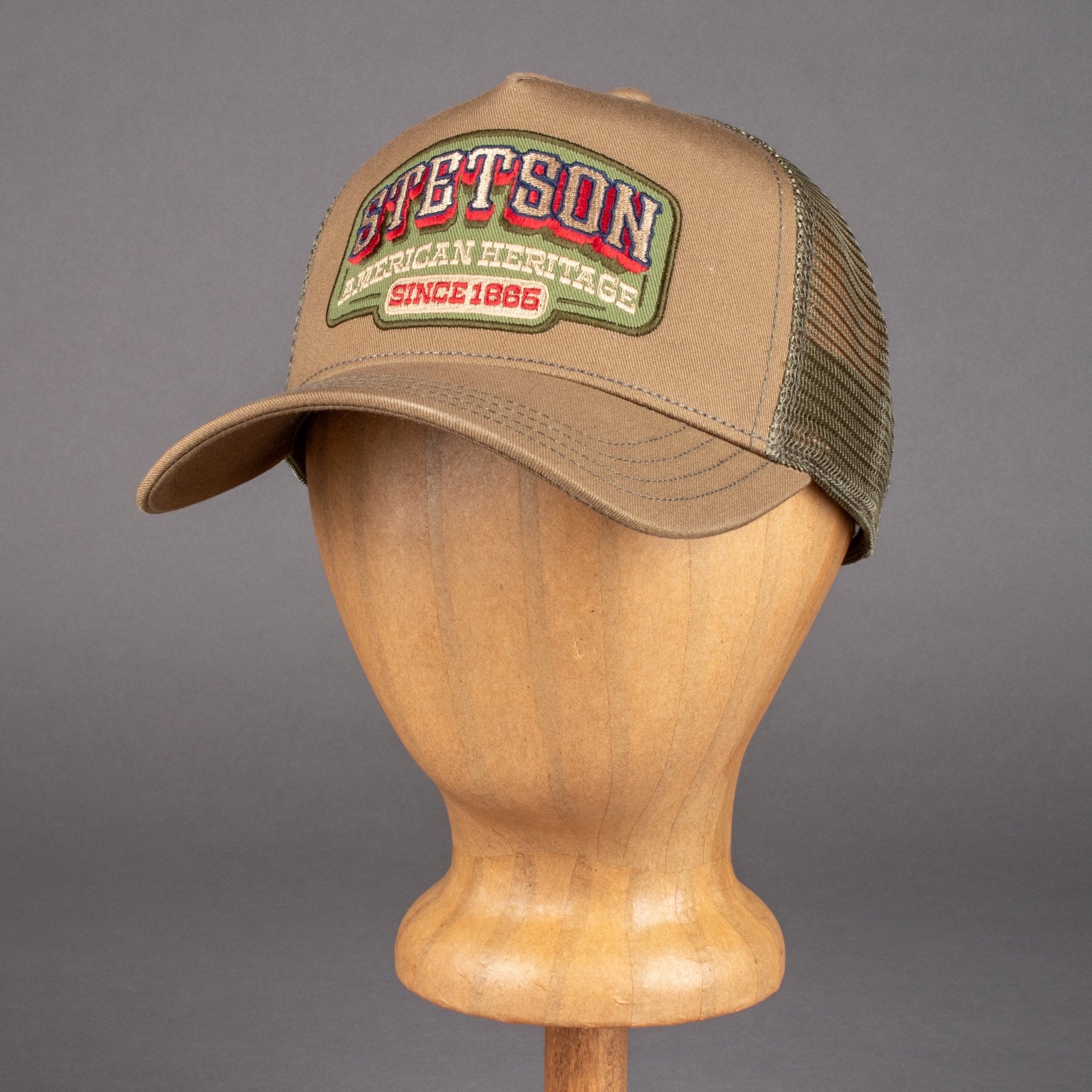 StetsonTrucker Cap Vintage Western BrownTrucker CapBritish Parts Luzern