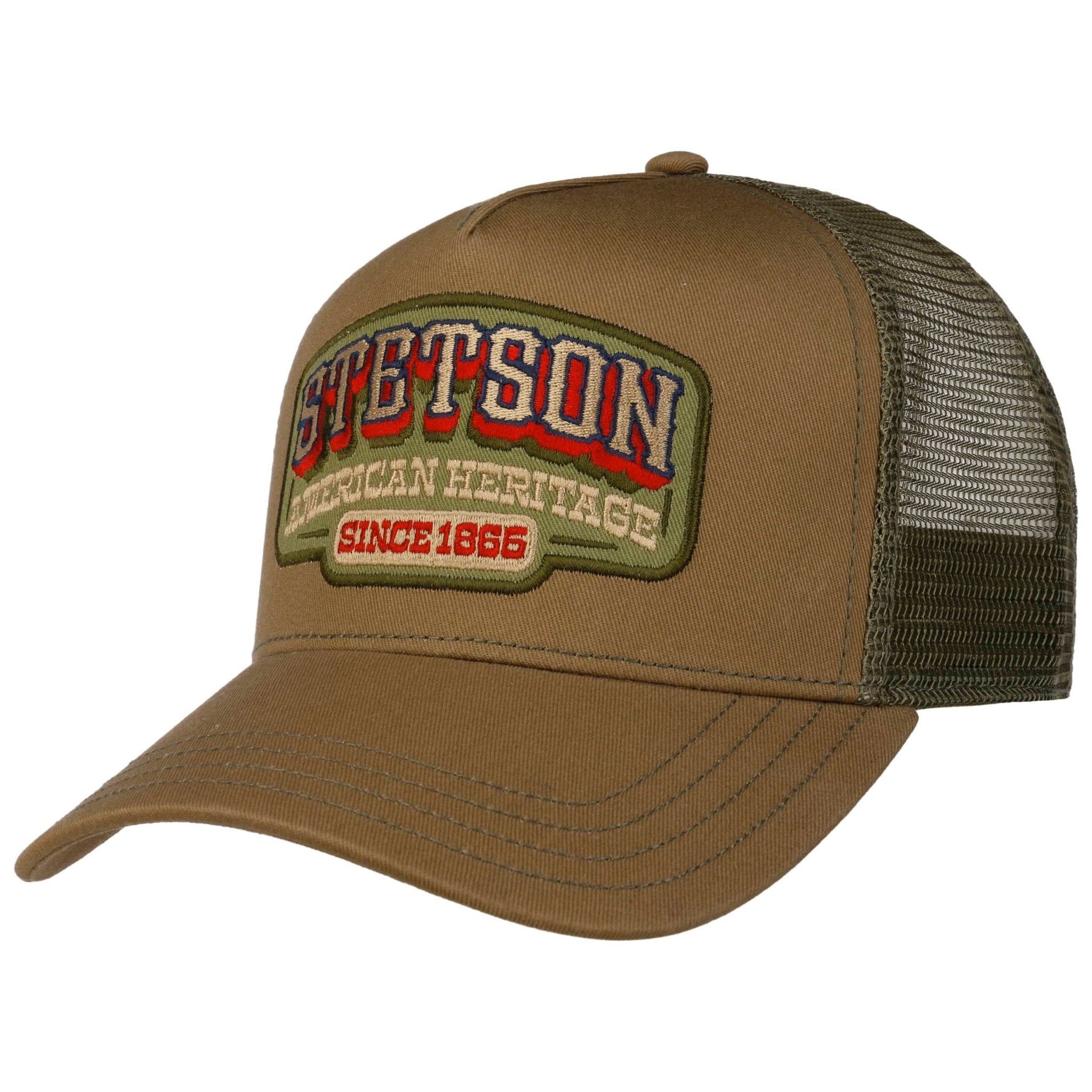 StetsonTrucker Cap Vintage Western BrownTrucker CapBritish Parts Luzern