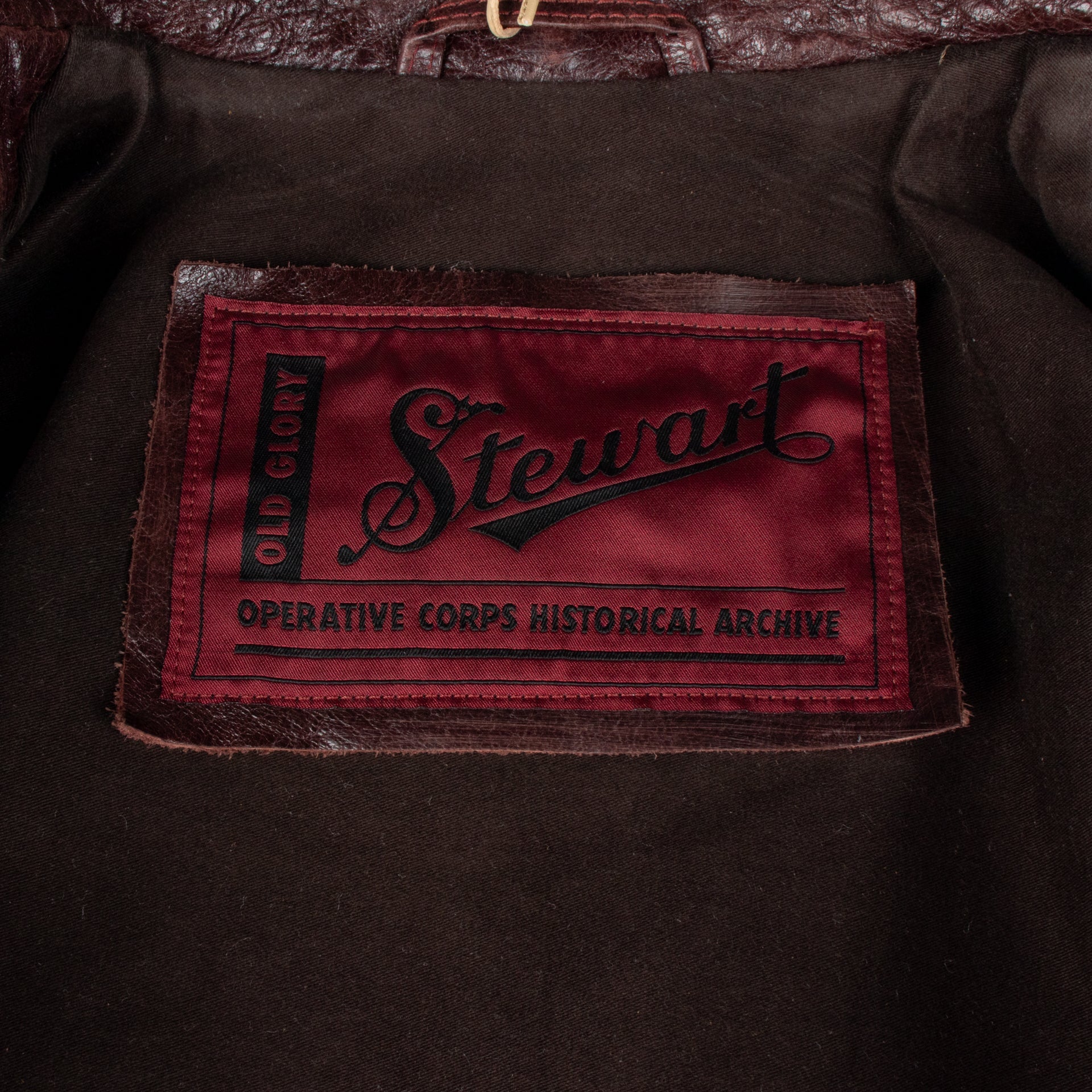 StewartCochrane Lederjacke - Buffalo BrownJackenBritish Parts Luzern