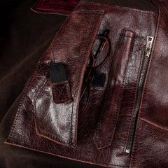 StewartCochrane Lederjacke - Buffalo BrownJackenBritish Parts Luzern