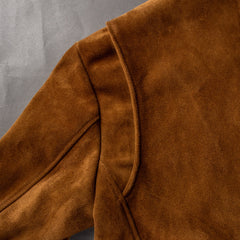 StewartJohnny Lederjacke - Rough Suede CigarJackenBritish Parts Luzern