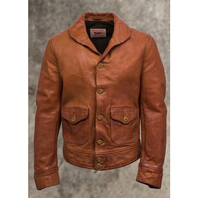 Thedi LeathersMTC - 127913 Büffellederjacke CognacJackenBritish Parts Luzern