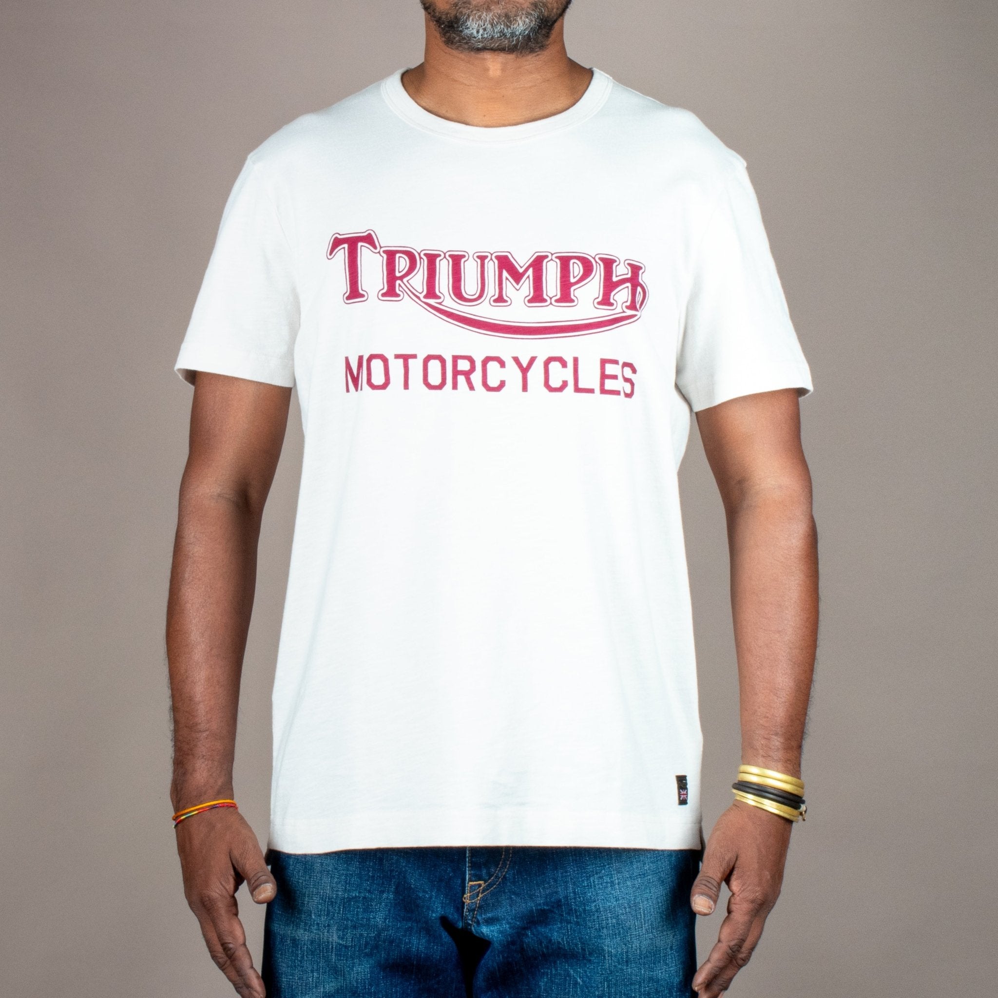 Triumph MotorcyclesBarwell T-Shirt white/sandT-ShirtBritish Parts Luzern