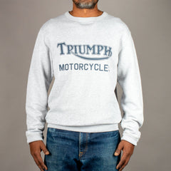 Triumph MotorcyclesRadial sweatshirt in grayLongsleeve shirtBritish Parts Lucerne