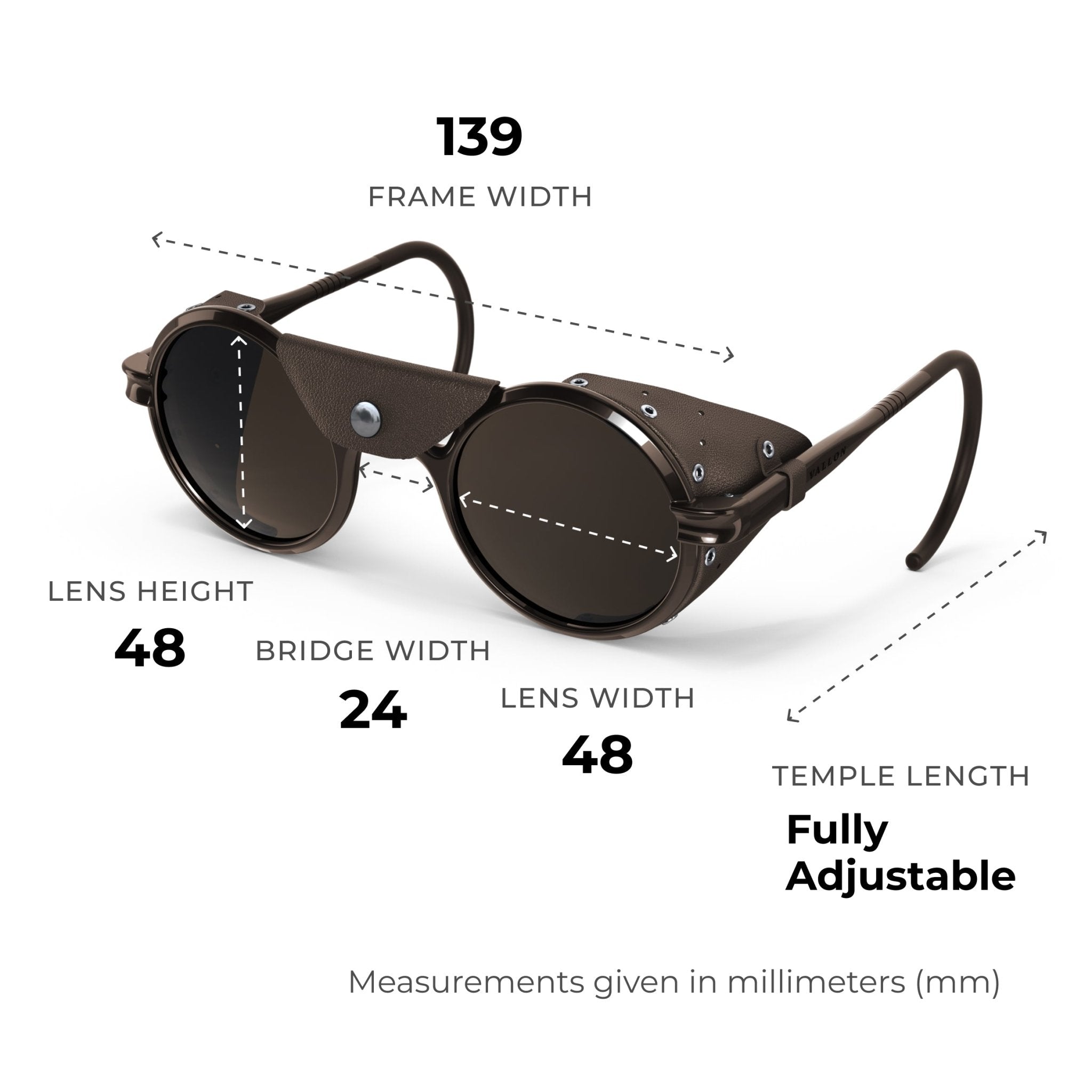 Lunettes de soleil VallonHeron Mountain - BlackLunettes de soleilBritish Parts Lucerne