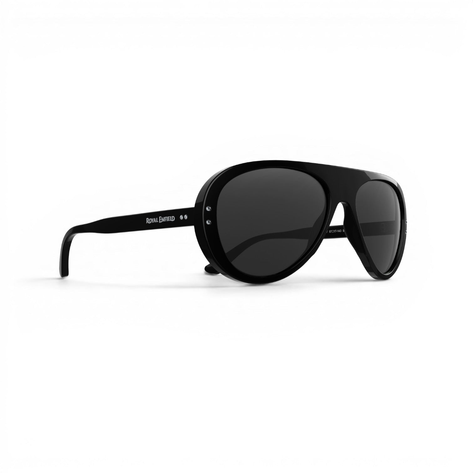 Vallon Royal Enfield Classic Edition Sunglasses - Black - Smoke Sunglasses British Parts Lucerne