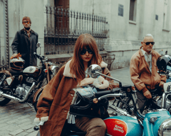 Vallon Royal Enfield Classic Edition Sunglasses - Dark Tortoise - Green Sunglasses British Parts Lucerne