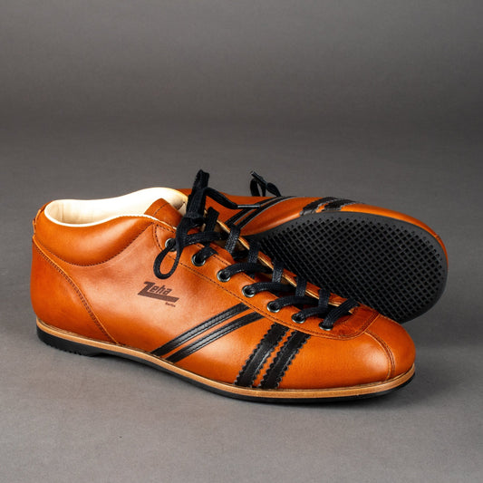 Zeha BerlinCarl Häßner Legacy - Liga - cognac / grauSchuheBritish Parts Luzern