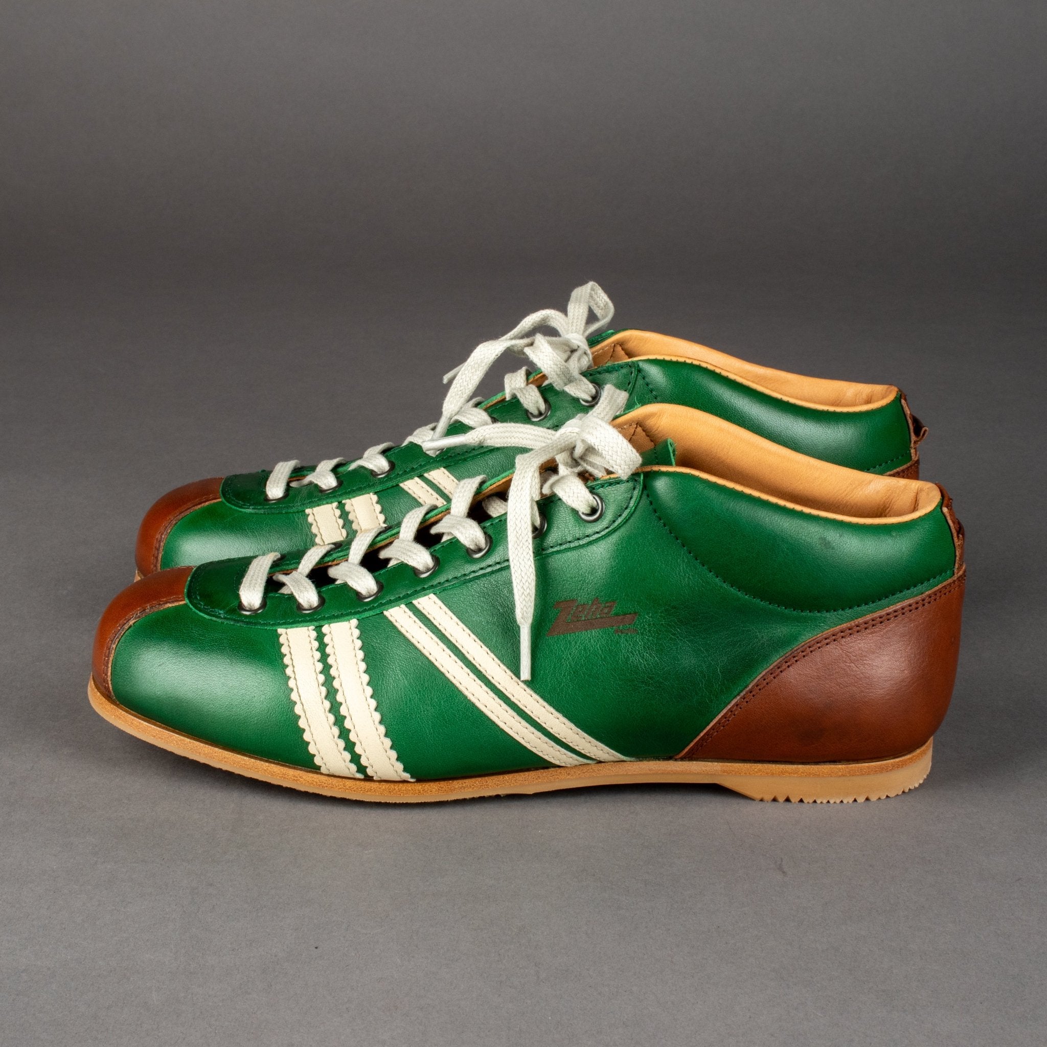 Zeha BerlinCarl Häßner Legacy - Liga - grün / cognac / cremeweissSchuheBritish Parts Luzern