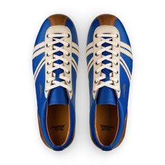 Zeha BerlinCarl Häßner Legacy - Liga - saphir-blau / cognac / weissSchuheBritish Parts Luzern