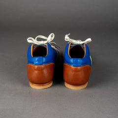 Zeha BerlinCarl Häßner Legacy - Liga - saphir-blau / cognac / weissSchuheBritish Parts Luzern