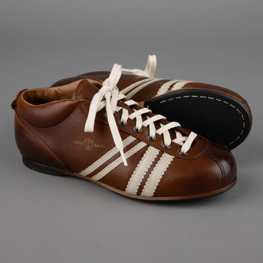 Zeha BerlinCarl Häßner - Liga - cognac / cream white / brownShoesBritish Parts Luzern