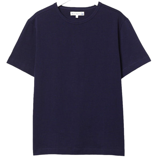 Classic round neck T-shirt 215 ink blue