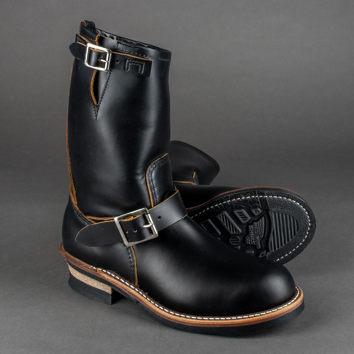 Engineer Boot 2966 Black Klondike