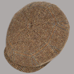 Hatteras Harris Tweed Schiebermütze