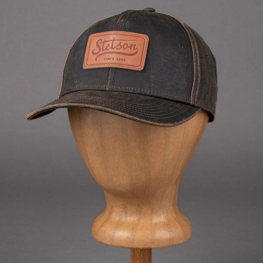 Baseball Cap mit Leder Patch