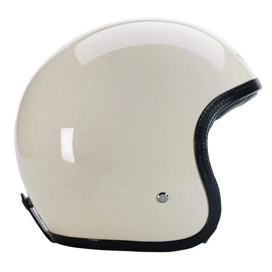 Speedster V4 Motorcycle Helmet Cream Gloss