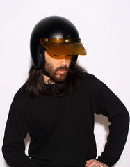 Hedonist Motorradhelm Coal