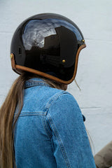 Hedonist Motorradhelm Macadamia