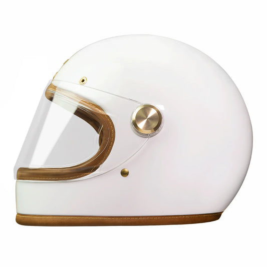 Heroine Racer 2.0 Motorradhelm Knight White