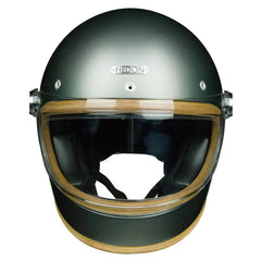 Heroine Racer 2.0 Motorradhelm Molten Ash