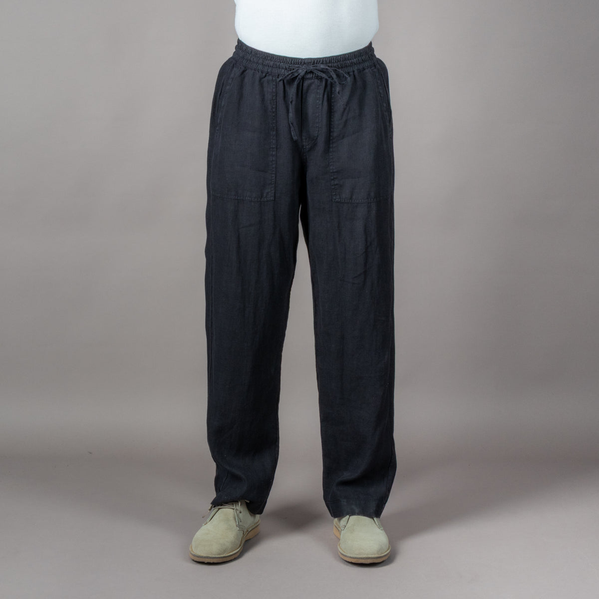 Unisex Hose mit Kordelzug Deep Black