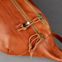 Grosse Gürteltasche mit Doppelreissverschluss