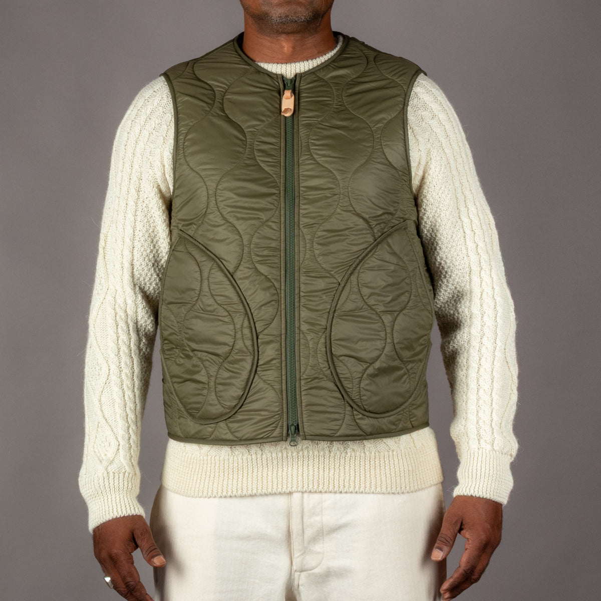 Wool Padded Vest