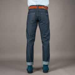 Schmaler Blaumann ZIP Jeanshose 12.5 oz