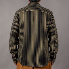 McAllen Hemd Black Beige Grey