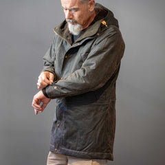 Long Mountain Jacket 7013-WX Cioccolato (Fleece Lining)