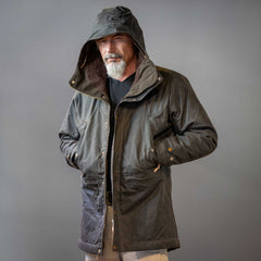 Long Mountain Jacket 7013-WX Cioccolato (Fleece Lining)