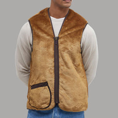 Barbour Innenfutter Warm Pile Zip-In Brown