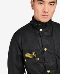 International Original Waxed Jacket black