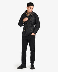 International Original Waxed Jacket black