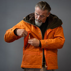 Mountain Jacket 7003-WX Orange (Fleece Lining)