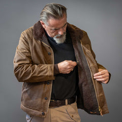 New Deck Jacket 7061-WX Dark Tan