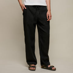 Unisex Hose mit Kordelzug Deep Black