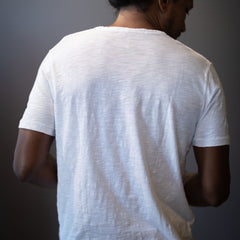 Camiseta en blanco óptico