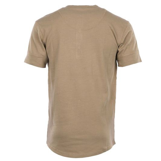 1927 Henley Shirt Kurzarm Mojave beige
