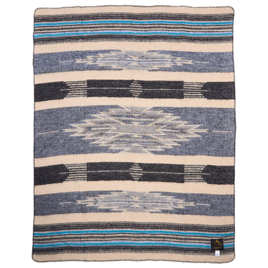 1969 Chimayo blanket blue