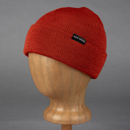 Shaniko Wool Strickmütze Rust