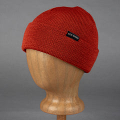 Shaniko Wool Strickmütze Rust