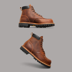 Norway Moc 8213 Copper Rough & Tough Men's Shoes